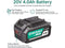 DENALI BY SKIL 20V 4.0AH LITHIUM BATTERY ABY5196B-00 - BLACK - Like New