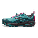 Brooks Women's Cascadia 16 Trail Running Shoe Porcelain/Blue Coral/Pink Size 8 - Like New