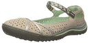 Jambu Women's Cherry Blossom Shoe, Light Grey/Pastel Green, 9.5 Medium US - Brand New