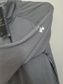 UNDER ARMOUR UA WOMEN'S TECH 1/2 ZIP HEATGEAR PULLOVER - SIZE: WOMEN S - GRAY - Brand New