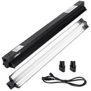 OIIBO UVB REPTILE LIGHT 2PCS HO T5 10.0 UVB FIXTURE KIT - BLACK - Like New