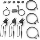 PHILIPS HUE LILY OUTDOOR SMART SPOTLIGHT BASE KIT 3 PACK 1746730V7 - BLACK - Like New