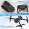 RADCLO MINI DRONE WITH CAMERA - 1080P HD FPV FOLDABLE CARRYING CASE - BLACK - Like New