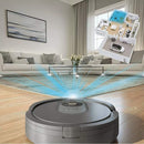 Shark RV2011DRUS AI Wi-Fi Connected Robot Vacuum with Advanced Navigation - GRAY - Like New