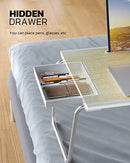 Nulaxy Lap Desk for Bed, XXL Large Size 26"x17.2"x12.2" - White Oak - Like New
