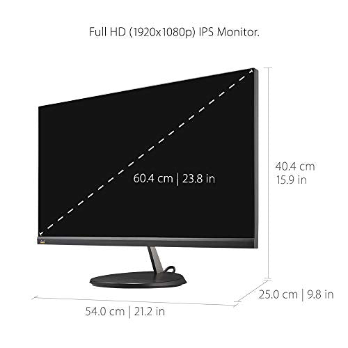 VIEWSONIC 24" 1080P IPS MONITOR USB C 3.2 AND FREESYNC VX2485-MHU - BLACK - Like New