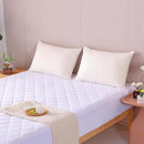 evuL 100% Waterproof Coated Microfiber Mattress Productor 15" Deep Pocket White - Like New