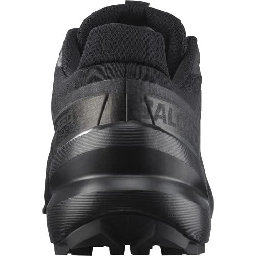 41737940 Salomon Men's Speedcross 6 Black/Black/Phantom Size 12 - Scratch & Dent