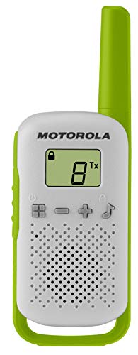 MOTOROLA SOLUTIONS TALKABOUT T110TP WHITE 16 MILE 2 WAY RADIO - WHITE - Like New