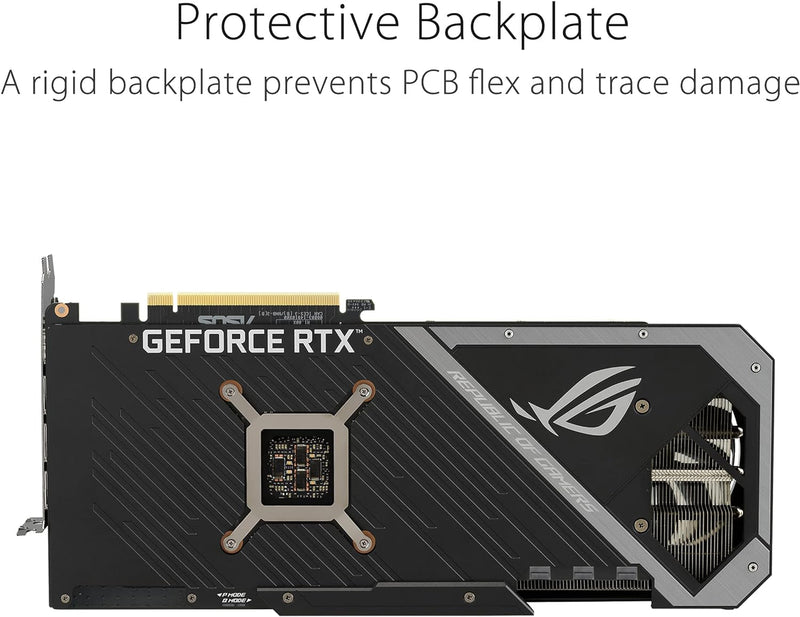 ASUS ROG Strix NVIDIA GeForce RTX 3070 Ti OC Edition Gaming Graphics Card -BLACK - Like New