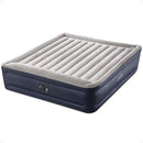Intex King Air Mattress, Dura-Beam Plus 16.5" Inflatable Bed Built-in Pump Gray - Like New