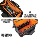 Klein Tools 55469 Tradesman Pro Wide-Open Tool Bag 1680 Ballistic Weave - Black - Brand New