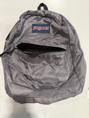 JANSPORT SCHOOL BACKPACK - GRAY - Like New