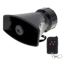 EPATHCHINA 7 TONE SOUND LOUD CAR SIREN VEHICLE HORN AMBULANCE REMOTE - BLACK - Like New