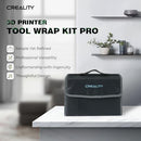 CREALITY 3D PRINTER TOOL KIT 74PCS 3D PRINTING TOOL WRAP KIT ASSEMBLY - BLACK - Like New