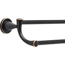 Peerless 24-in Double Oil Rubbed Bronze Wall Mount Double Towel Bar B08BTL537H - Brand New