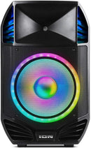 iON IPA126 Total PA Premier 15" 500Watt Bluetooth Speaker - NO REMOTE - BLACK - Like New