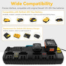 DEWALT DCB104 4-Port Fast Charger 20V/60V Max Battery 20V/60V - BLACK - Like New