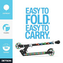 Jetson Jupiter Kick Scooter LED Lights on Deck and Wheels - Black - Brand New