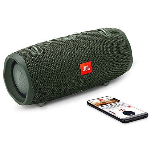 JBL XTREME 2 PORTABLE WATERPROOF WIRELESS BLUETOOTH SPEAKER - GREEN - Like New