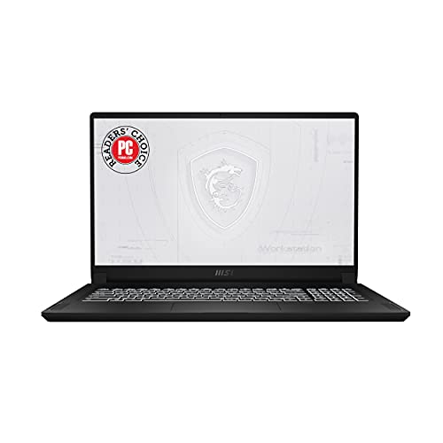 MSI WS76 WORKSTATION 17.3" FHD I9-11900H 32 1TB SSD A3000 WS76-11UK-469 W10 Pro - Brand New