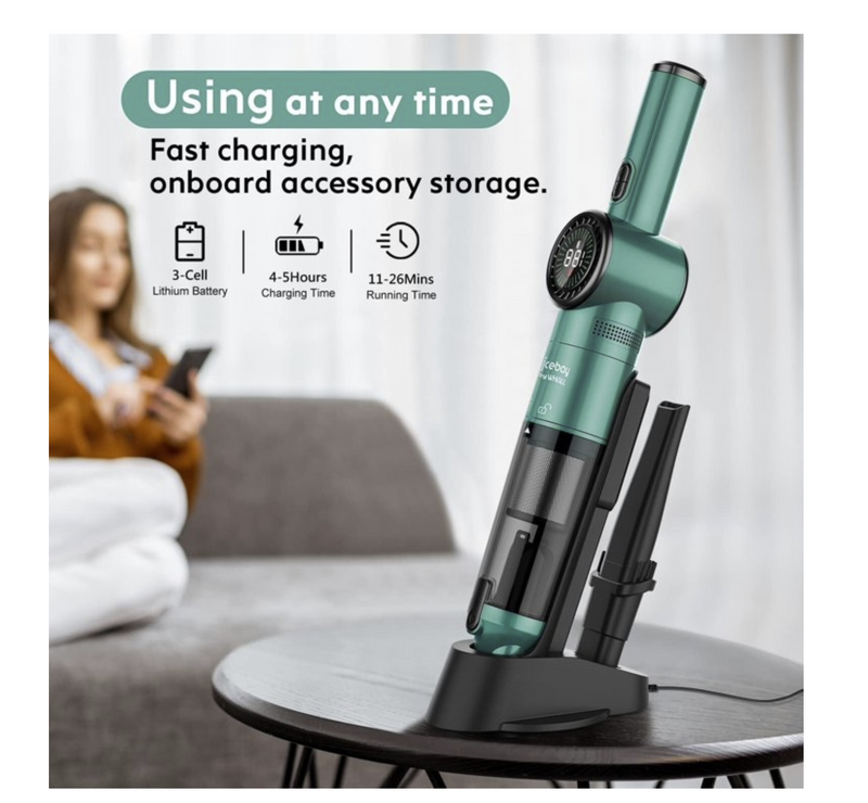 Nicebay Cordless Rechargeable Handheld Vacuum Cleaner Strong - Scratch & Dent