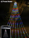 PROBRO CHRISTMAS DECORATION LIGHTS +WATERFALL LIGHTS, TIMERS, DECORATIVE STRING - Like New