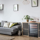 NEWAIR BEVERAGE REFRIGERATOR WITH GLASS DOOR 177 CAN MINI - Scratch & Dent