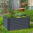 SAVANA Galvanized Raised Garden Bed Galvanized Raised Garden Bed - Midnight Gray - Like New