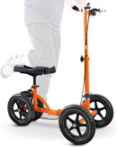 SuperHandy Folding Knee Walker - Height Adjustable, Lightweight, Support up to