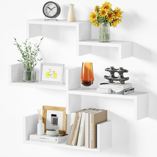 SRIWATANA Floating Shelves for Wall, Wall Shelves for Bathroom, - Scratch & Dent