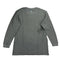 BLUE ICE MEN'S WAFFLE KNIT THERMAL CREW NECK SHIRT - SIZE: MEN L - CHARCOAL - Brand New