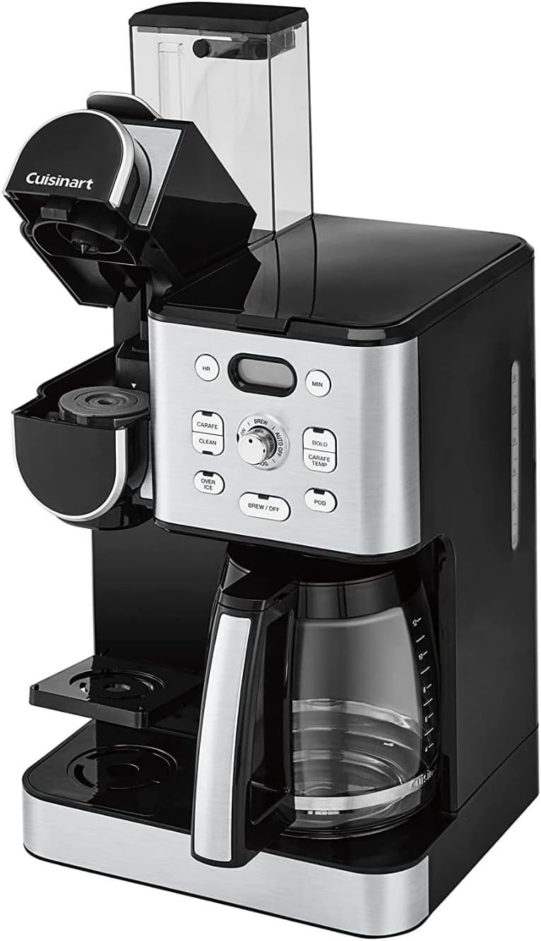 Cuisinart Coffee Maker, 12-Cup Glass Carafe, Stainless Steel, SS-16 - Like New