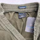 BLUE ICE MENS CARGO JOGGER SWEATPANTS - SIZE: MEN L - OLIVE - Brand New