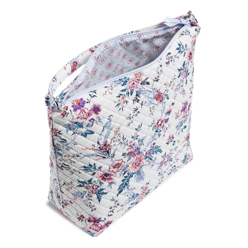VERA BRADLEY COTTON OVERSIZED HOBO SHOULDER BAG 37262-18752 - MAGNIFIQUE FLORAL - Brand New