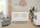 Delta Children Tribeca 4-in-1 Baby Convertible Crib | 6792-1360-GREY | Grey - Like New