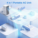 EDENDIRECT 14,000 BTU PORTABLE AIR CONDITIONER, NTE-A027G-10C - WHITE/GRAY - Like New