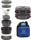 Bulin 13 PCS Camp Cookware Set Lightweight Aluminum Cookware - BL200-C8 - Like New