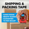 SCOTCH Heavy-Duty Shipping Tape With Dispenser, 1 7/8in x 22.2 Yd, 142 - Clear - Like New
