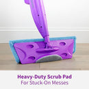 REJUVENATE CLICK N CLEAN MULTI SURFACE SPRAY MOP KIT CLEANS FLOORS PURPLE - Like New