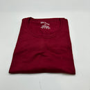 GALAXY BY HARVIC SLEEVESLESS ATHLETIC TEE SHIRT - SIZE: MEN XL - DEEP CRIMSON - Like New