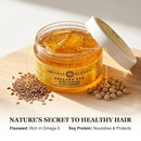 Original Blends Styling Gel - Natural Hair Gel with Flaxseed - 11 Fl Oz Jar - Brand New