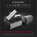 JAWBONE JAMBUDS BLUETOOTH EARBUDS TRUE ACTIVE NOISE CANCELLING - TWE-CHK - WHITE - Like New
