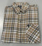BLACK HORSE WOVEN PLAID SHIRT - SIZE :MENS M - BROWN/BLACK/WHITE/YELLOW - Brand New