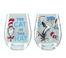 899466 LENOX DR. SEUSS CAT IN THE HAT TUMBLERS, SET OF 4 - MULTICOLOR - Like New