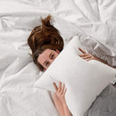 Oubonun 20 x 20 Throw Pillow Inserts Set of 2 with 100% Cotton Cover - Brand New