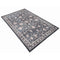 BIBB HOME 4FTX6FT WASHABLE FLANNEL PRINTED AREA RUG LATEX BACK - MIDNIGHT BLOOM - Brand New