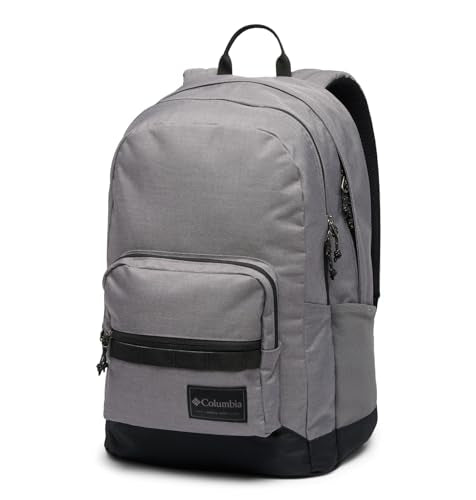 189003 Columbia Unisex Zigzag 30L Backpack City Grey Heather/Black One Size - Brand New