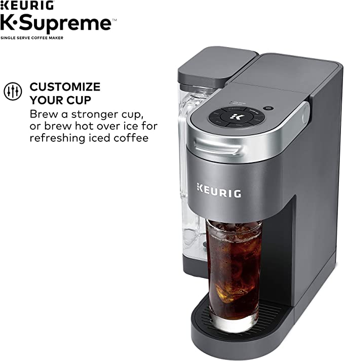 Keurig K-Supreme Single Serve K-Cup Pod Coffee Maker 5000350798 - Gray Like New