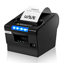MUNBYN RECEIPT PRINTER P068 3 1/8" 80MM DIRECT THERMAL PRINTER ITPP068 - BLACK - Like New